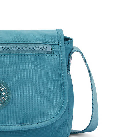 Kipling Sabian Crossbody Mini Väska Turkos | SE 1873VR